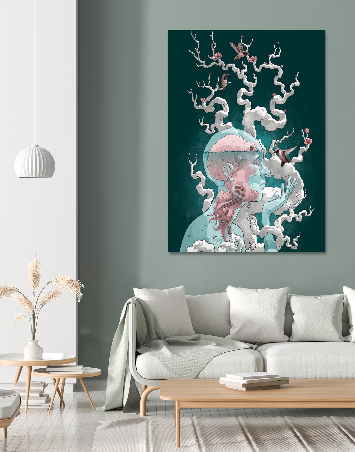 Deceiver by Anthony Aves on GIANT ART - green digital painting