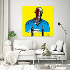 Breaking bad Gus Fring by Paola Morpheus on GIANT ART - blue digital painting