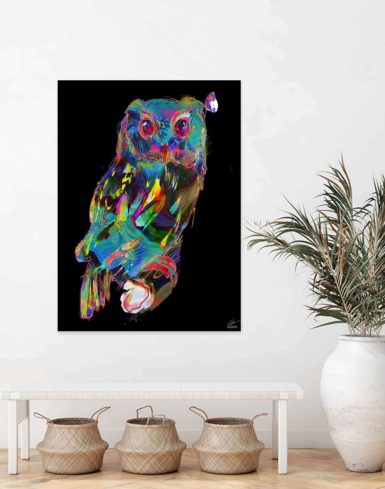 Interreflection by Archan Nair on GIANT ART - black digital painting