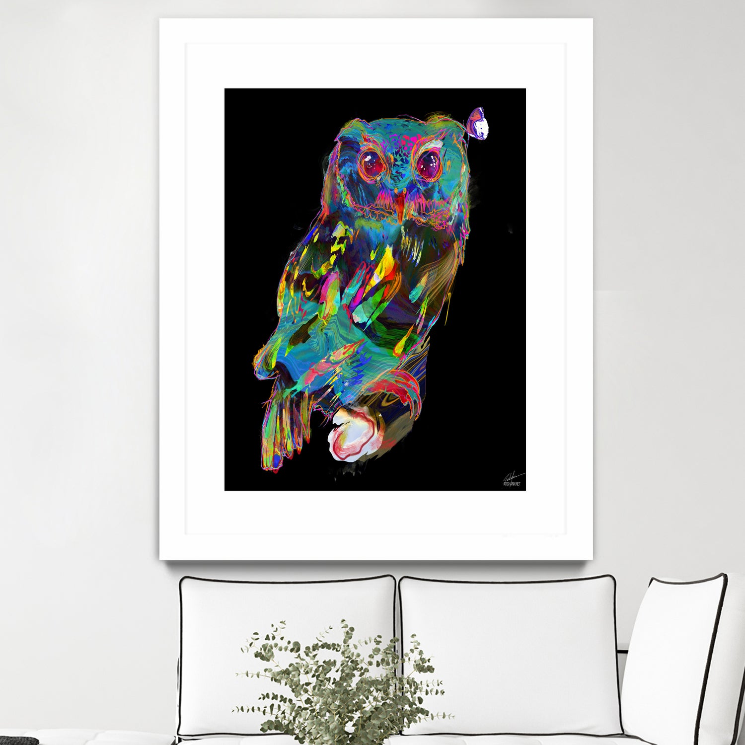 Interreflection by Archan Nair on GIANT ART - black digital painting