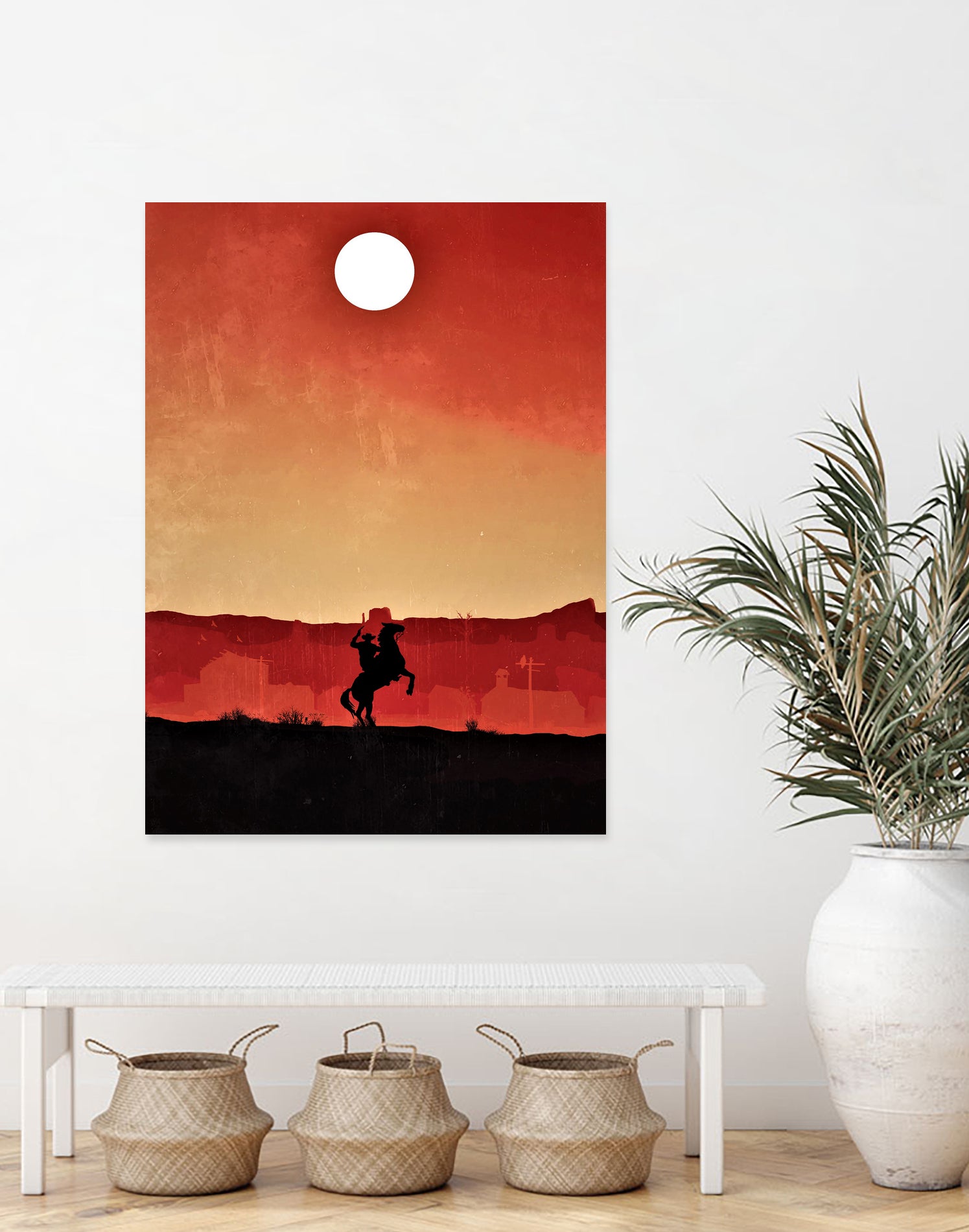 Red Dead Redemption Vintage Poster by SucculentBurger Zolich on GIANT ART - red character design