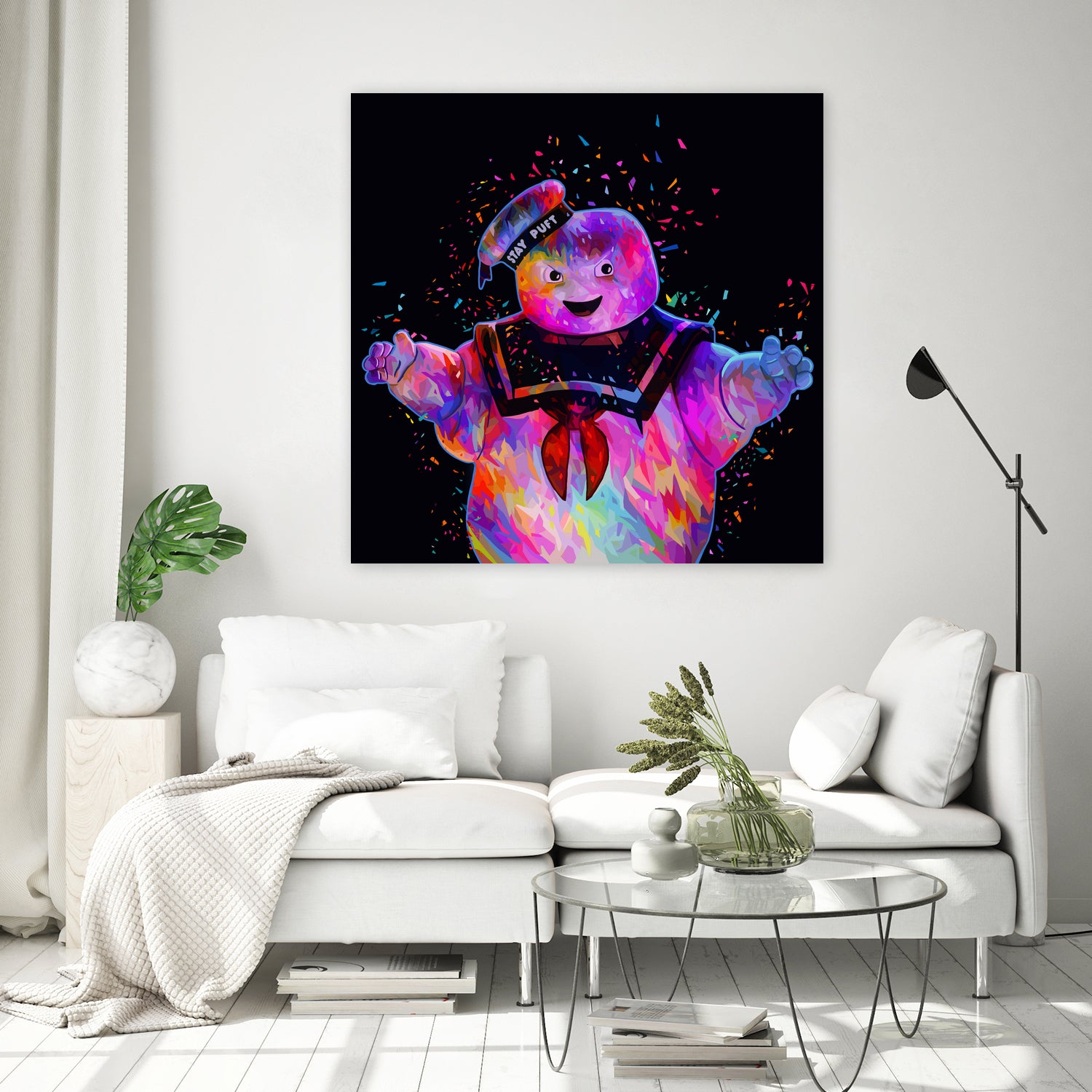 Stay Puft by Alessandro Pautasso on GIANT ART - black digital painting