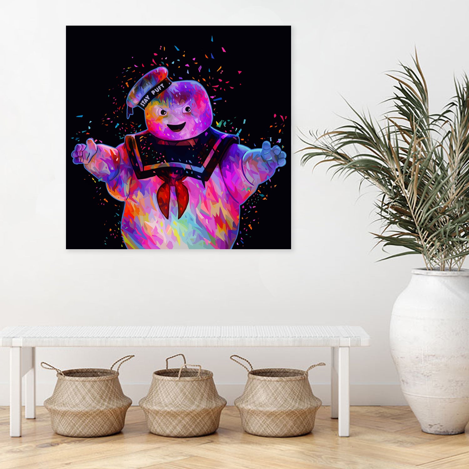 Stay Puft by Alessandro Pautasso on GIANT ART - black digital painting