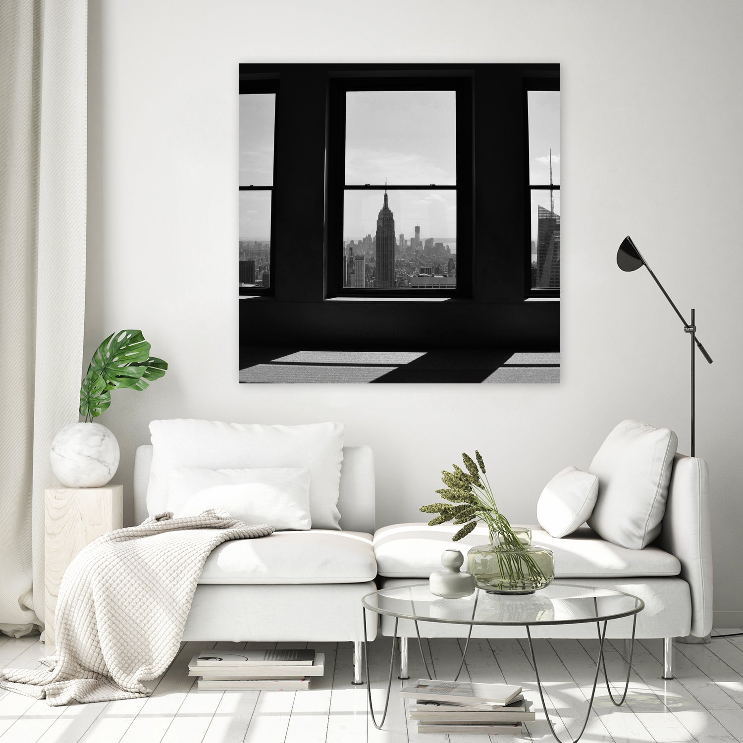New York window by Irenka Barud on GIANT ART - black photo manipulation