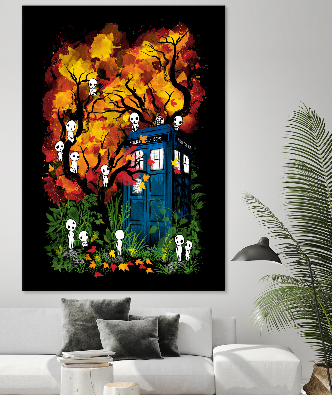 The Doctor in the Forest by Antonio Camarena on GIANT ART - black digital painting