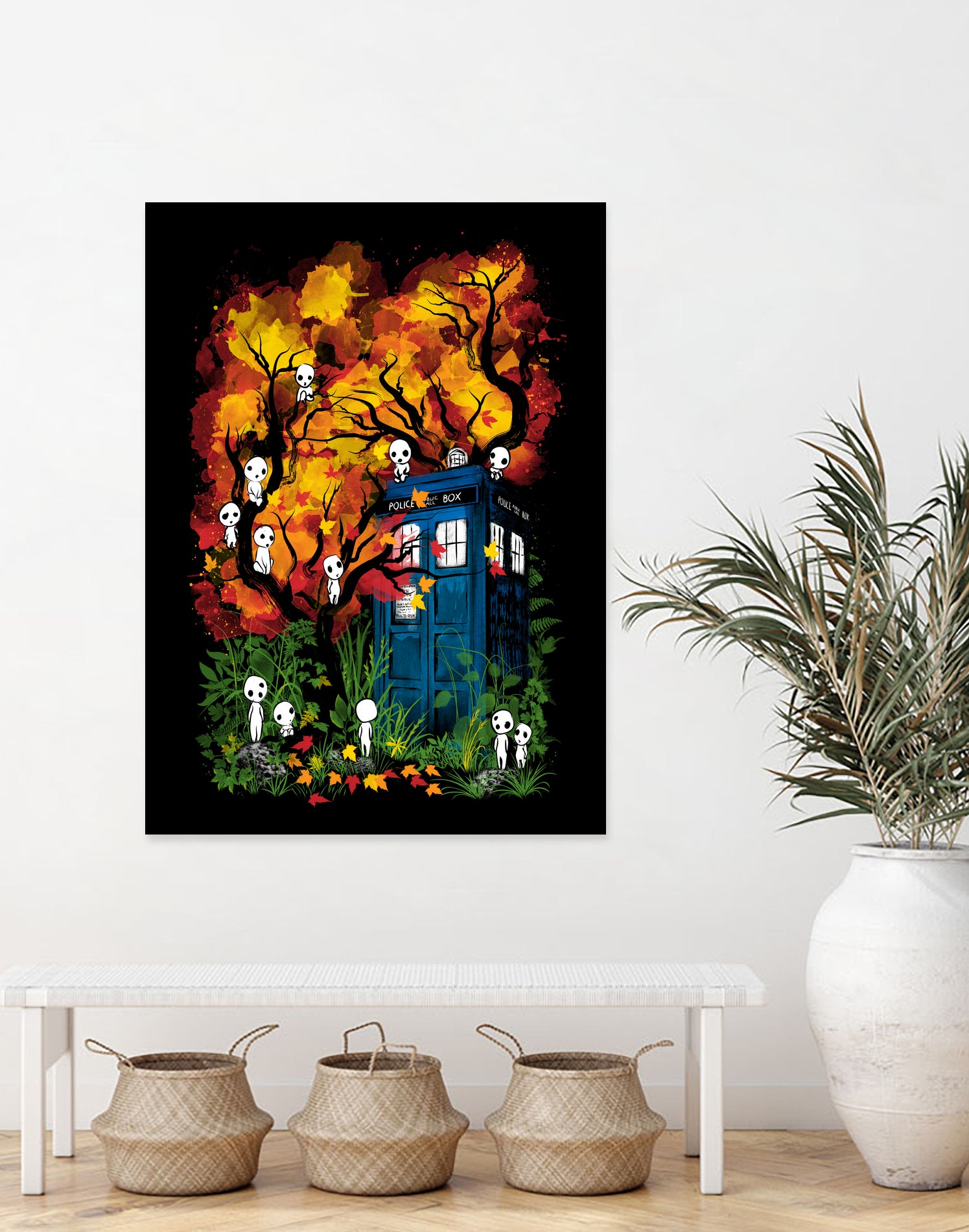 The Doctor in the Forest by Antonio Camarena on GIANT ART - black digital painting