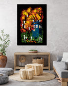 The Doctor in the Forest by Antonio Camarena on GIANT ART - black digital painting