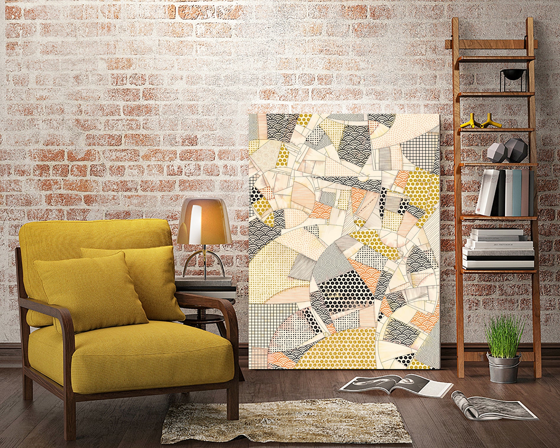 Pajala by Håkan Årblom on GIANT ART - fuchsia digital painting