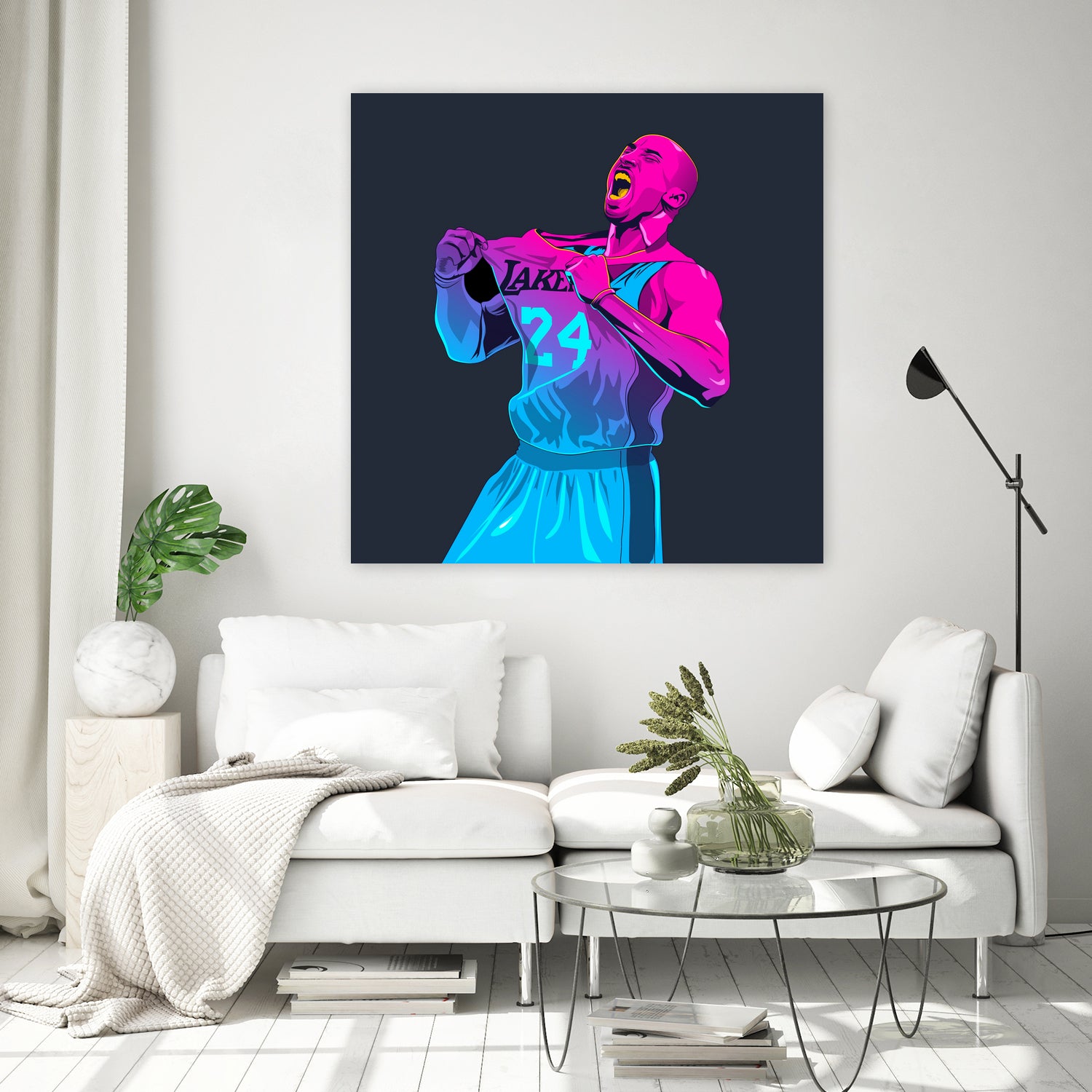 Kobe Bryant in pop art by Xen Zendra on GIANT ART