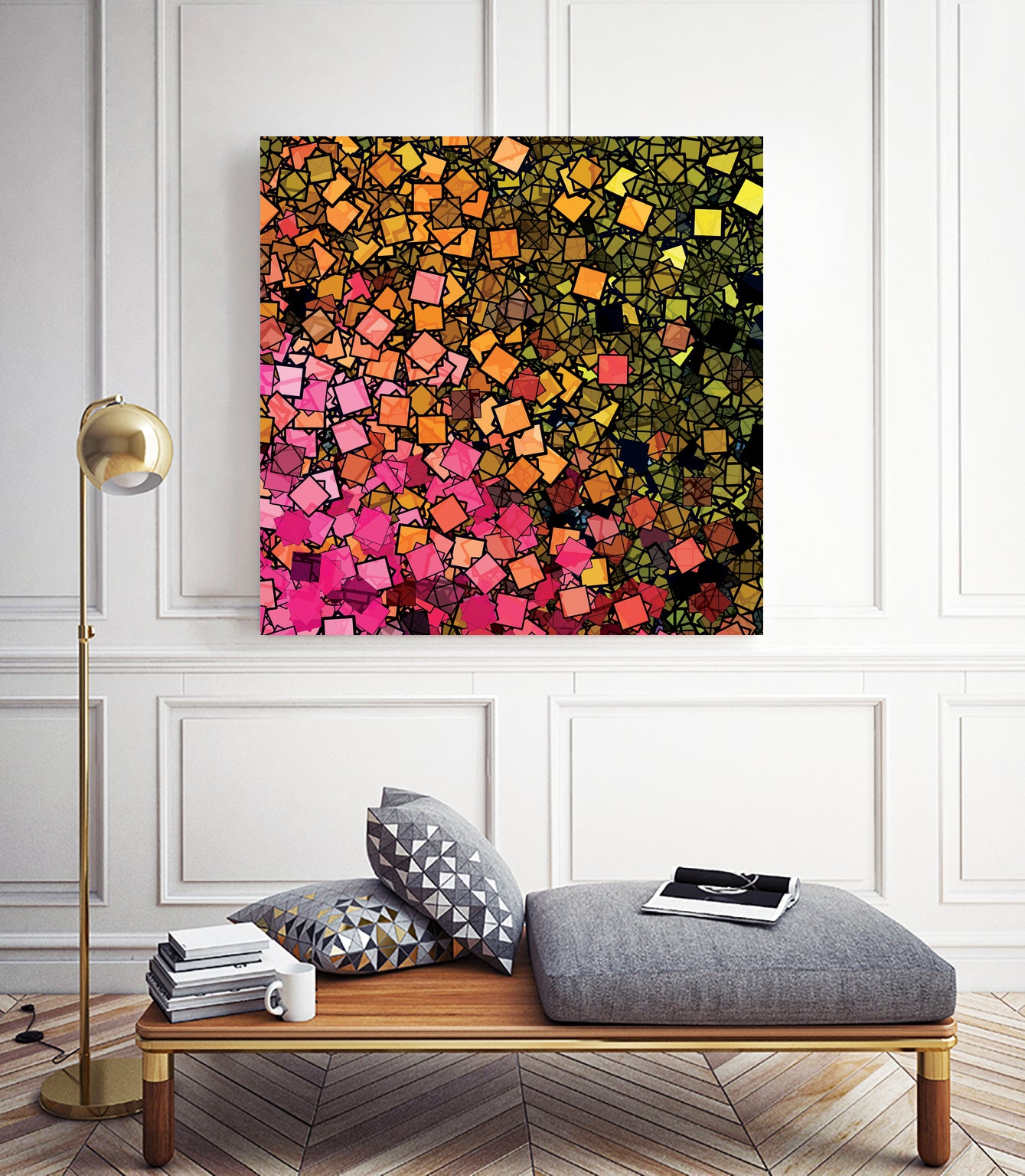 COSMO-GRAPHIA D2 by Jonathan McIntosh on GIANT ART - black vector illustration