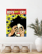 Boys Don't Cry by Bily Mariano da Luz on GIANT ART - yellow digital drawing