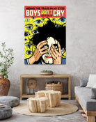 Boys Don't Cry by Bily Mariano da Luz on GIANT ART - yellow digital drawing