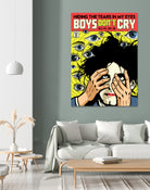 Boys Don't Cry by Bily Mariano da Luz on GIANT ART - yellow digital drawing