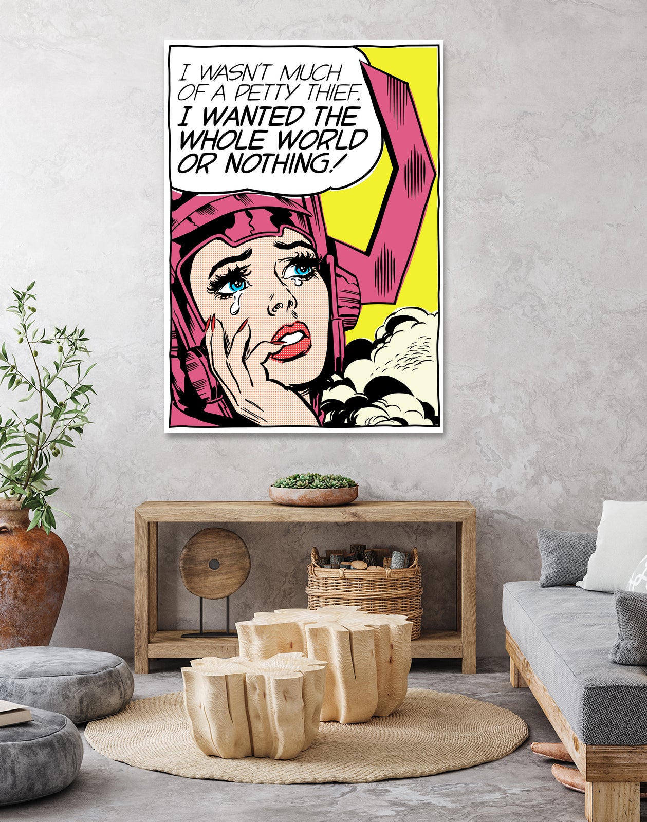 The Whole World by Bily Mariano da Luz on GIANT ART - yellow digital drawing