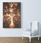 Bamboo Forest V by Pascal Deckarm on GIANT ART - orange photo manipulation