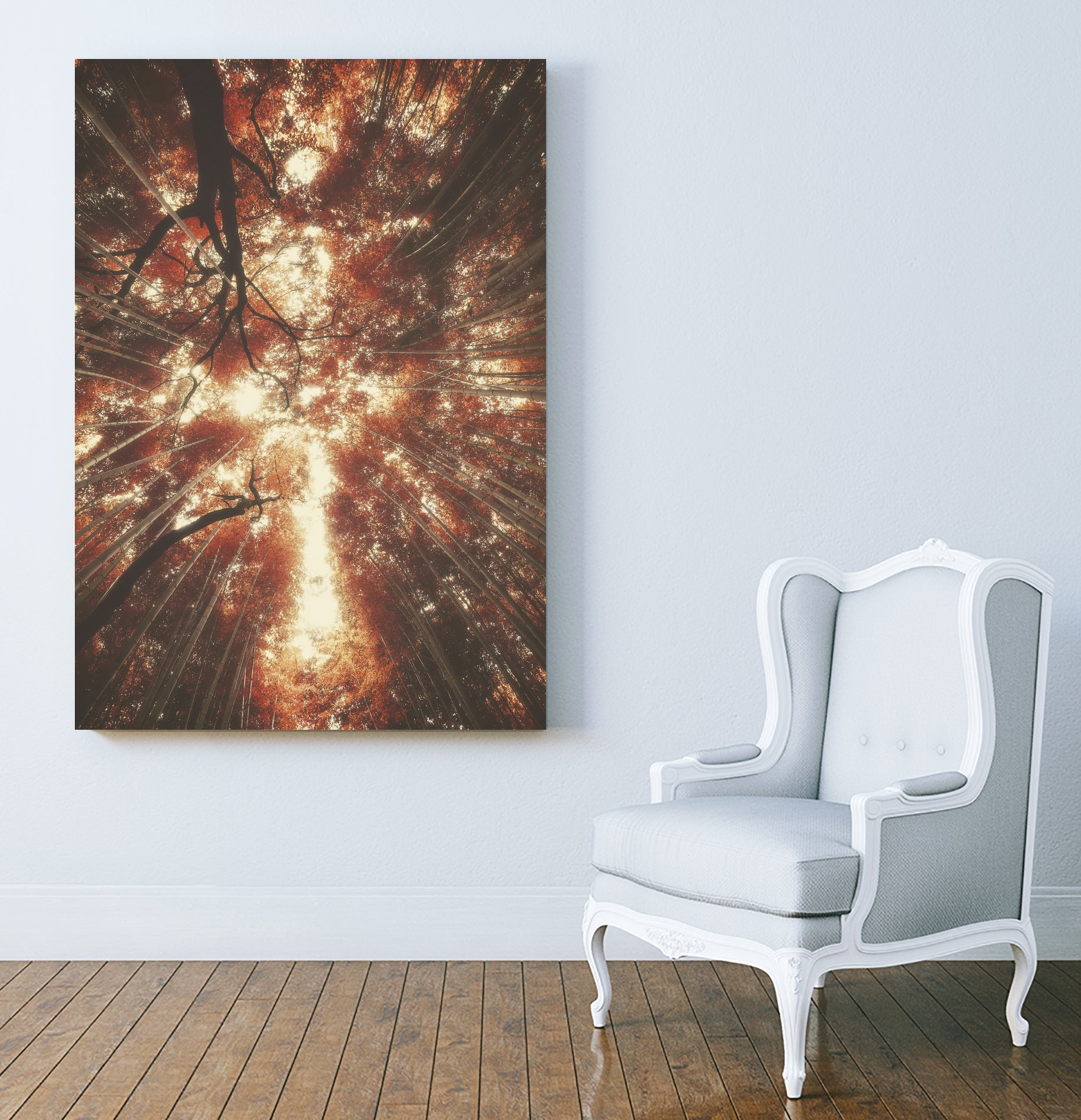 Bamboo Forest V by Pascal Deckarm on GIANT ART - orange photo manipulation