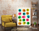 An Array of Circles by Trevor May on GIANT ART - pink digital painting