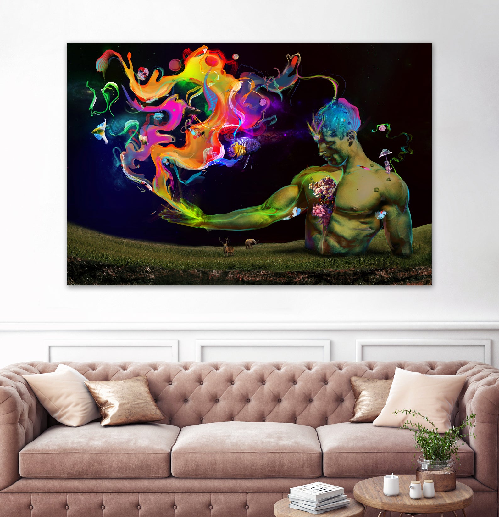 Alchemy Resonance by Archan Nair on GIANT ART - white digital painting