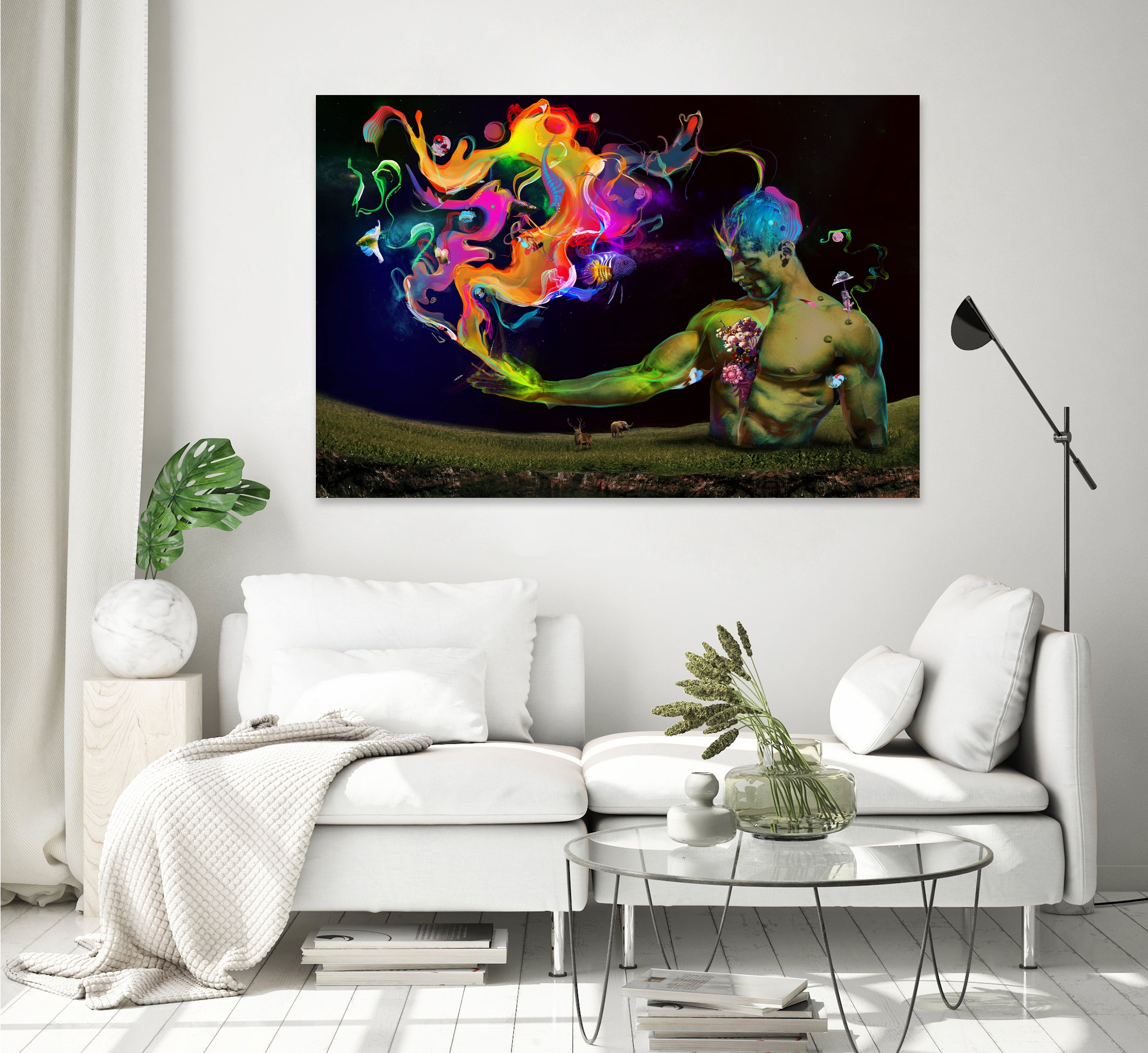 Alchemy Resonance by Archan Nair on GIANT ART - white digital painting