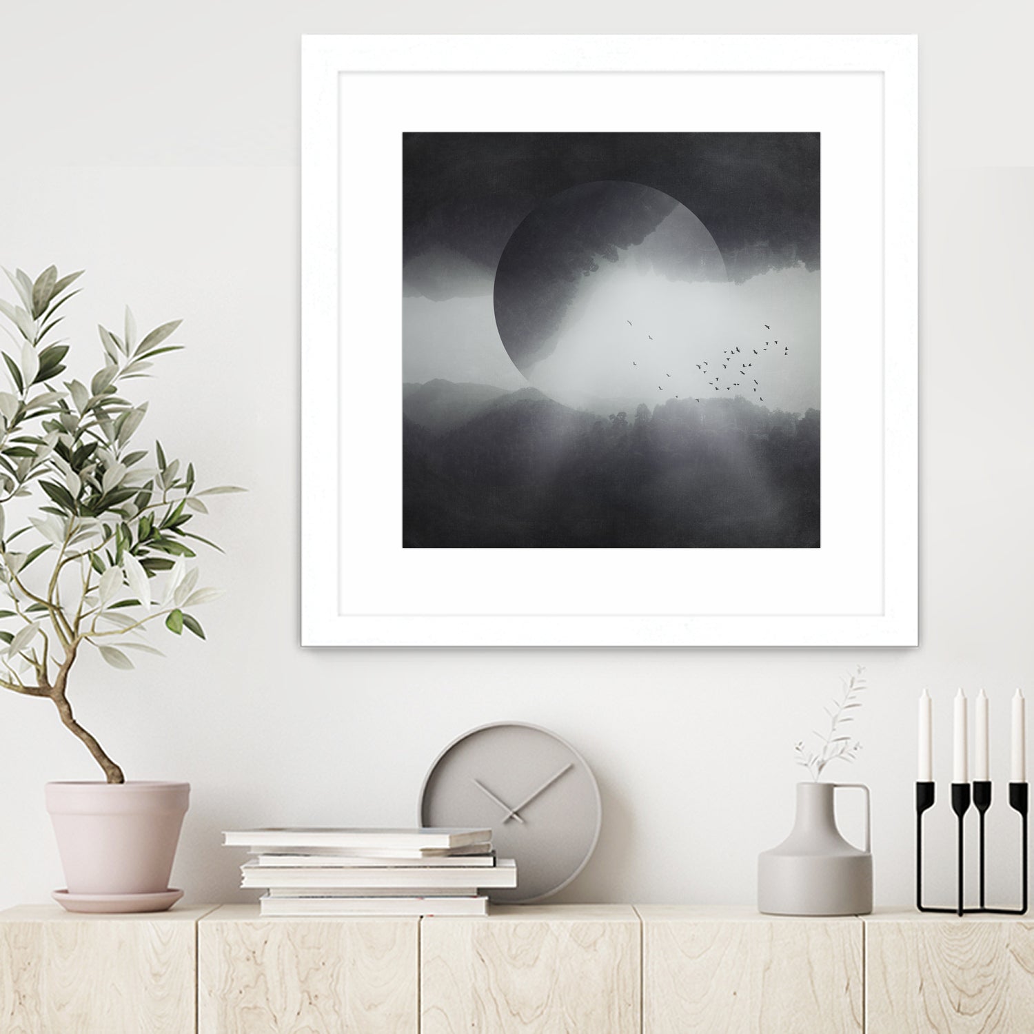 spaces VIII -singularity by Dirk Wüstenhagen on GIANT ART - black photo manipulation
