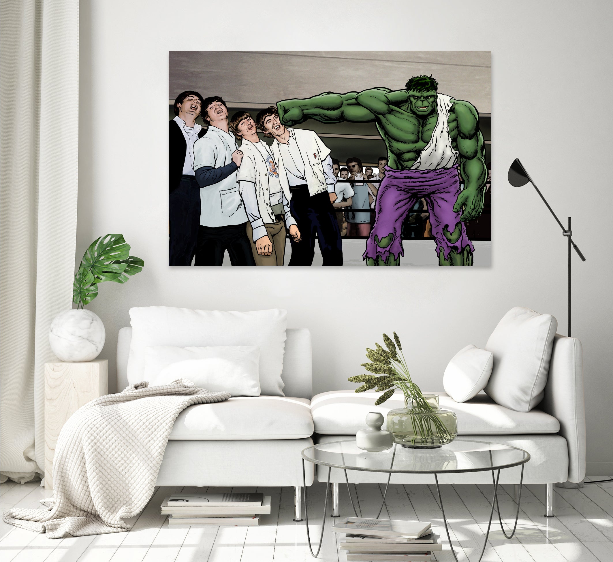 It's A Knockout! by Dan Avenell on GIANT ART - green digital painting