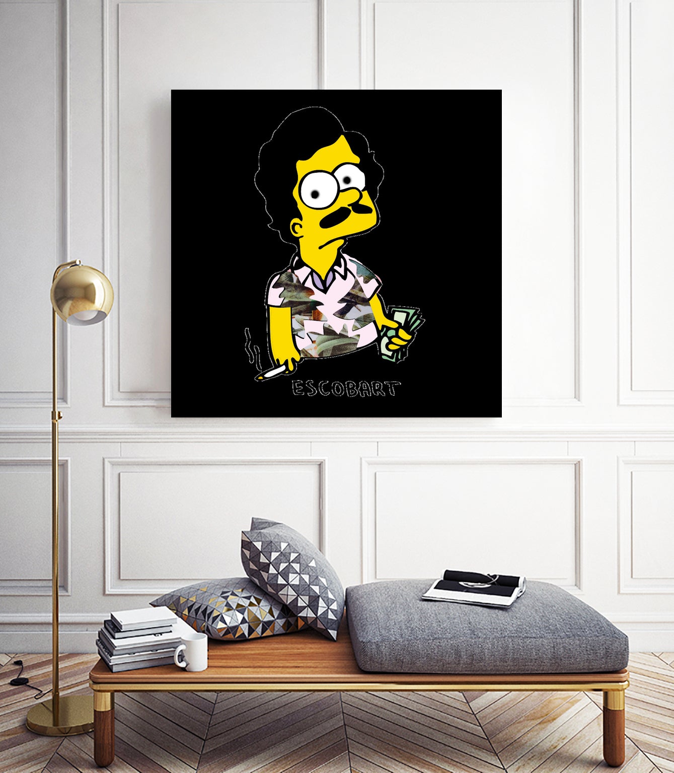 Escobart by Rickety Crafts on GIANT ART - yellow digital drawing