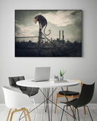 Bicho volador by Laura Nagel on GIANT ART - white mixed media