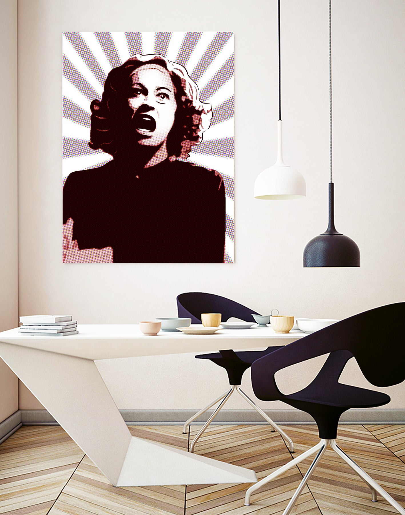 Mommie Dearest | Pop Art by William Cuccio on GIANT ART - black digital painting