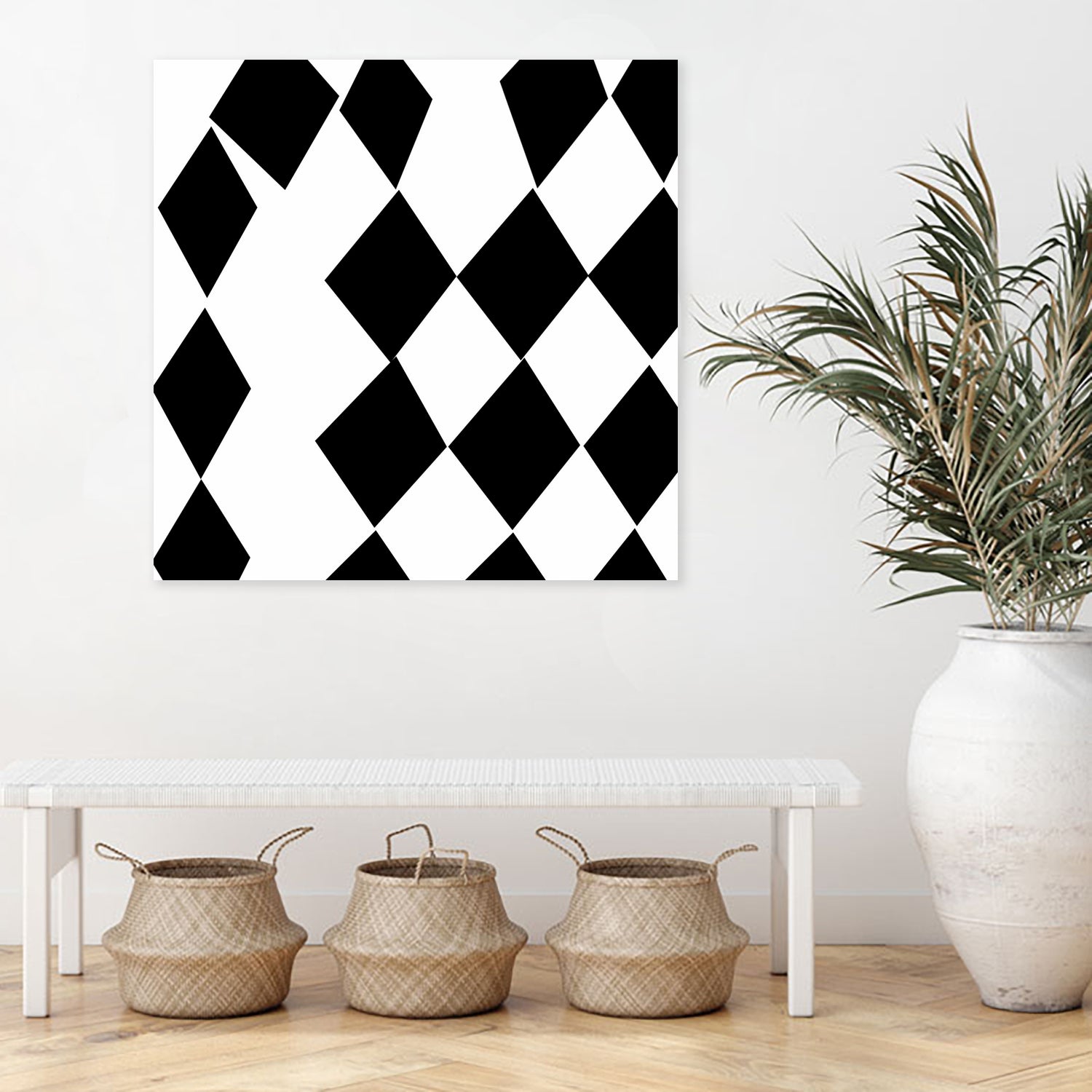 Black and White Harlequin by Katie Lawrence on GIANT ART - white digital drawing