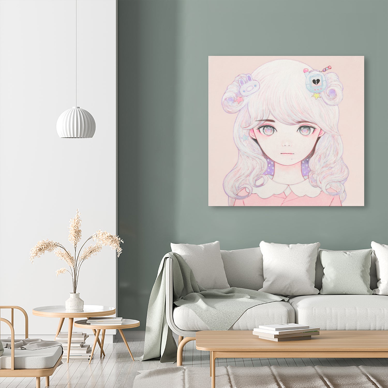 Cosmic Spring by Kaoru Hasegawa on GIANT ART - pink digital painting