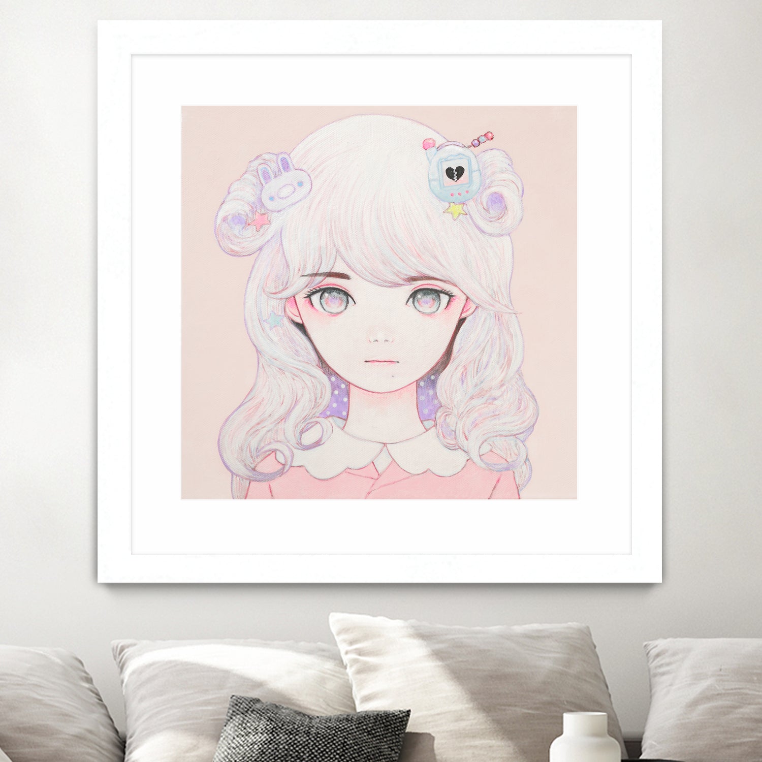 Cosmic Spring by Kaoru Hasegawa on GIANT ART - pink digital painting