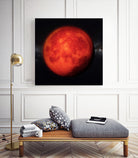 Super bloody Moon by Tenyo Marchev on GIANT ART - red 3d art
