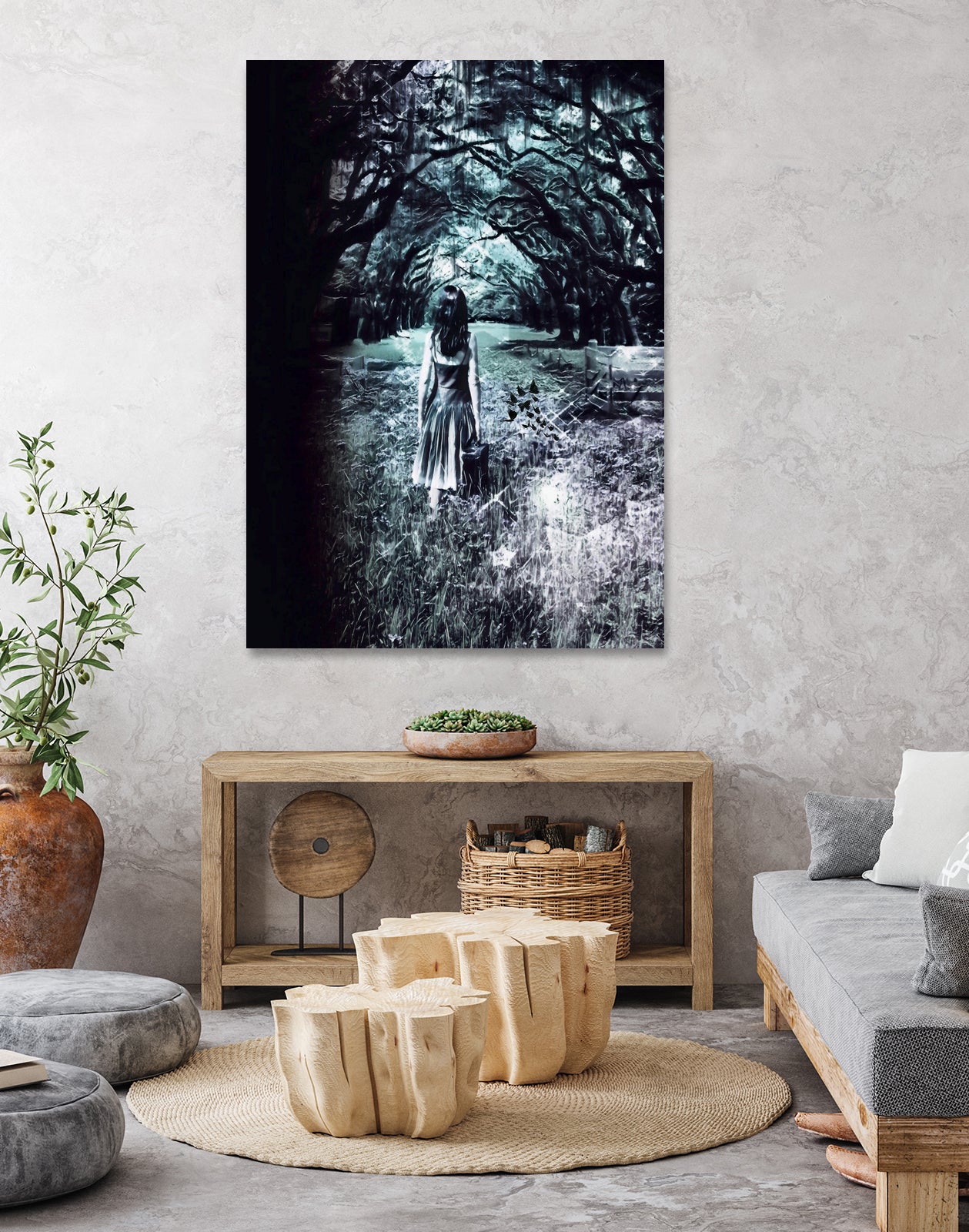 A scary unknown by GEN Z by Rigaud Mickaël on GIANT ART - gray photo illustration