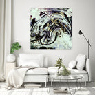 black gold marble by Haris Kavalla on GIANT ART - black digital painting