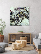 black gold marble by Haris Kavalla on GIANT ART - black digital painting