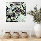 black gold marble by Haris Kavalla on GIANT ART - black digital painting