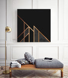 Marble Geometry 035 by Jelena Obradovic on GIANT ART - black vector illustration
