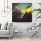 Peaking Through by Jamison Gish on GIANT ART - blue digital painting