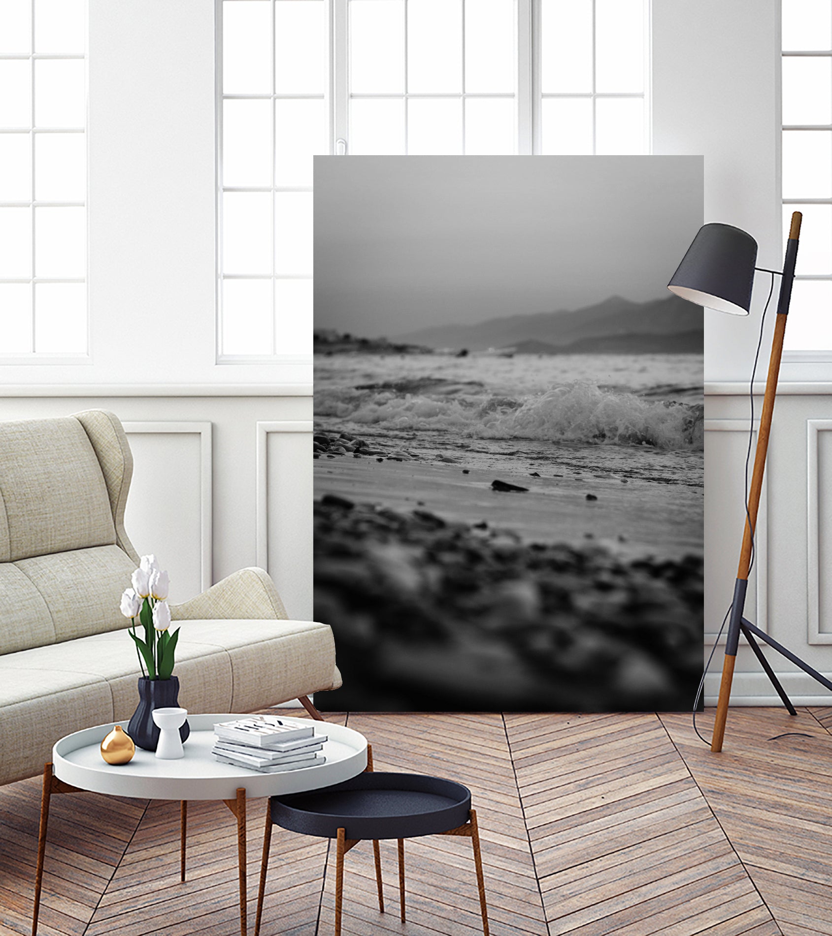 The Ocean by Ulf Fagerstrom on GIANT ART - black photo illustration