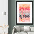 Happy Cubes by Elisabeth Fredriksson on GIANT ART - pink digital drawing
