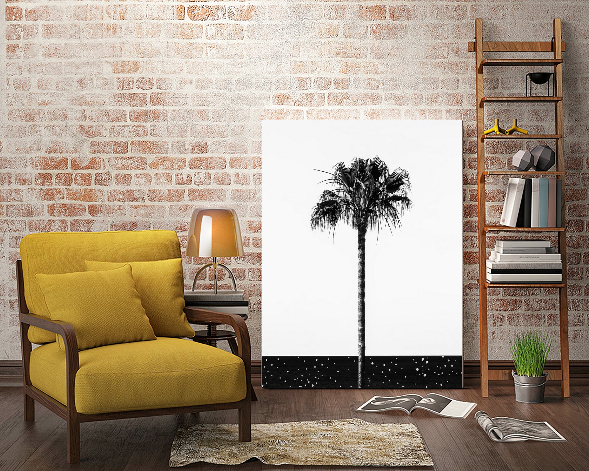Coconut Tree by Uma Gokhale on GIANT ART - white photo manipulation
