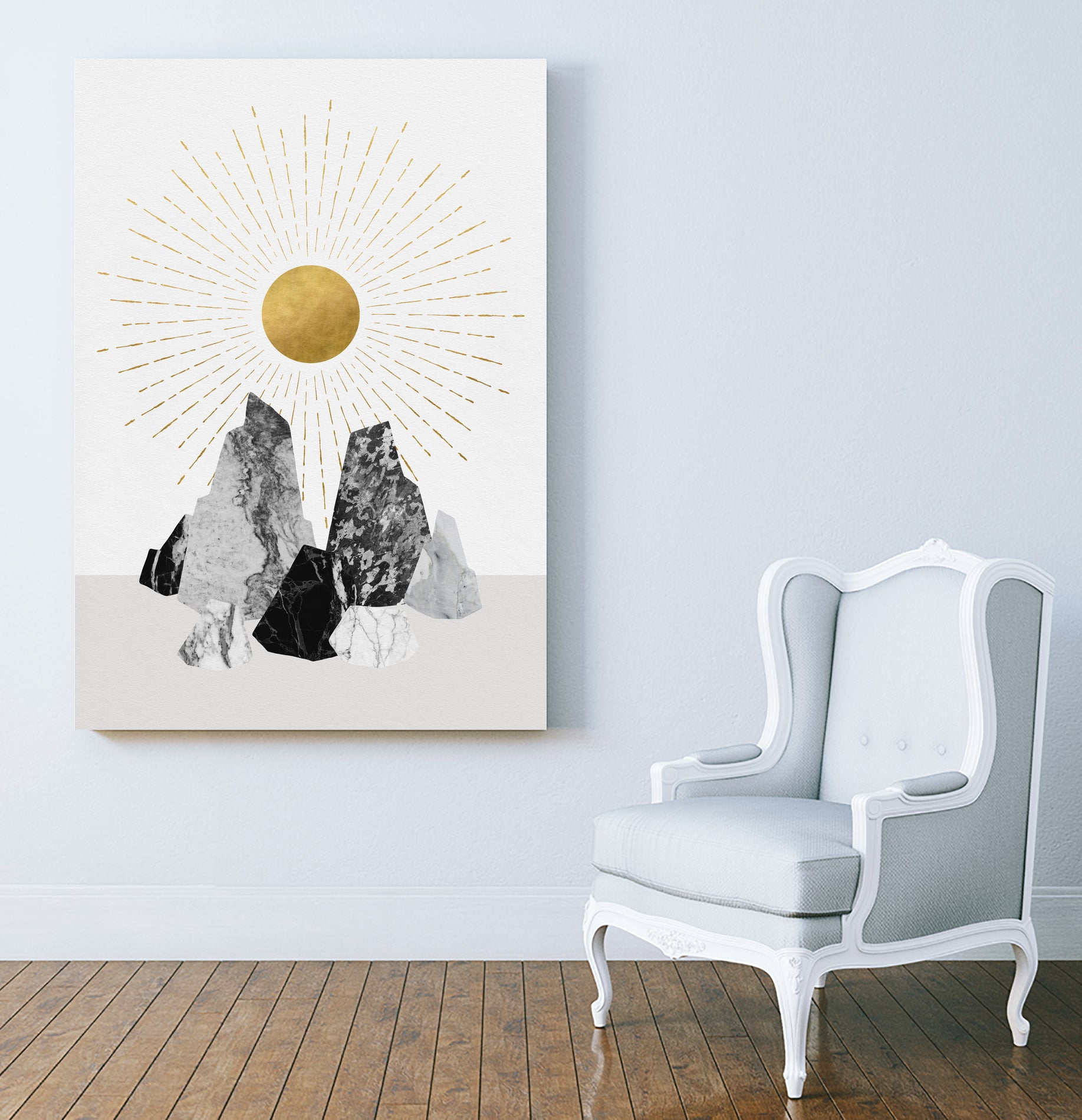 Rock Formation No.2 by Christina Shek on GIANT ART - black digital drawing