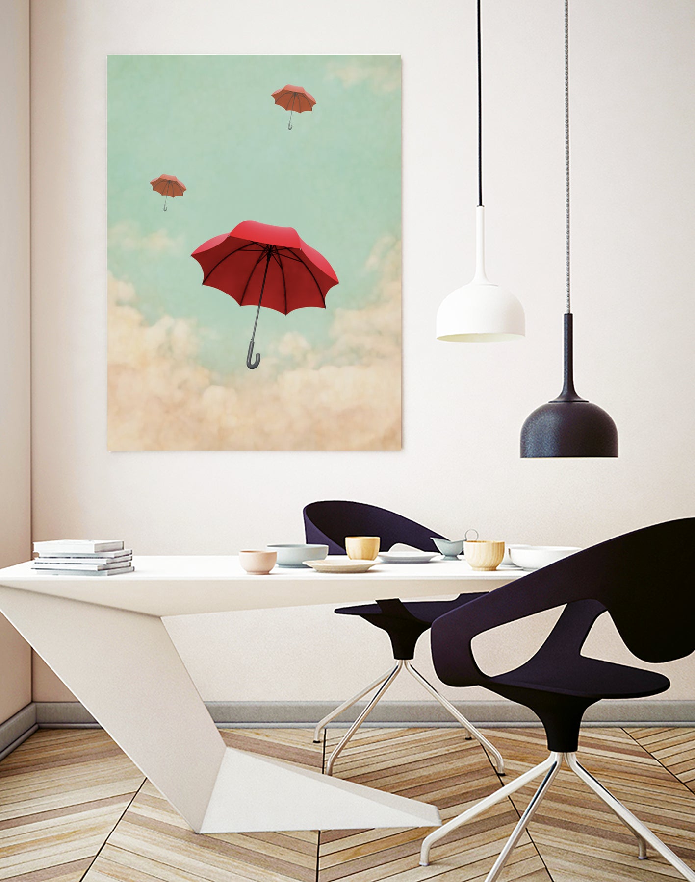 Rising into the Blue by Vin Zzep on GIANT ART - white digital drawing