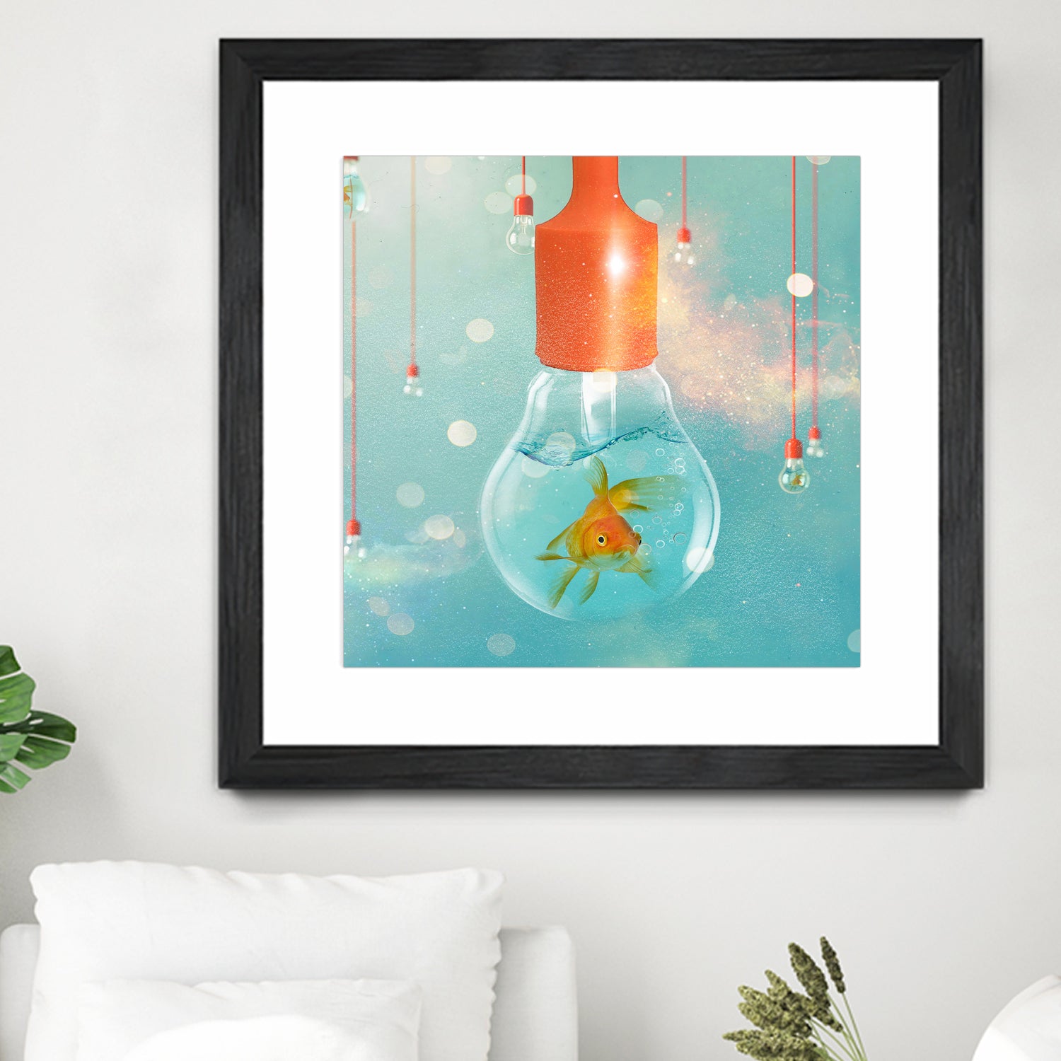 GOLDFISH IDEAS by Vin Zzep on GIANT ART - white digital drawing