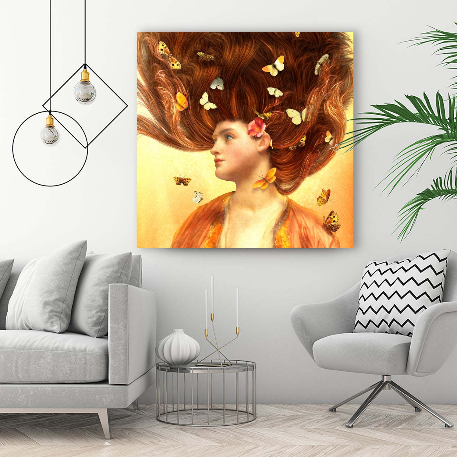 Flickering Dreams by Diogo Veríssimo on GIANT ART - orange photo manipulation