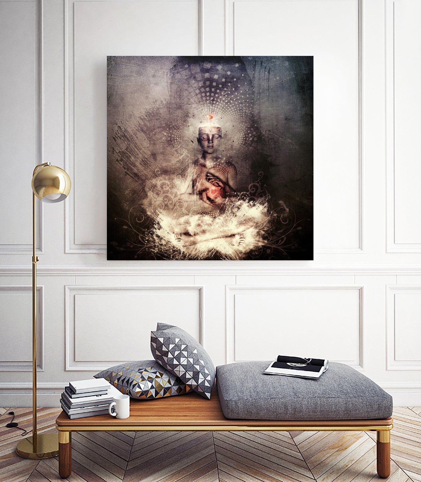 Forever Can Be by Cameron Gray on GIANT ART - brown digital painting