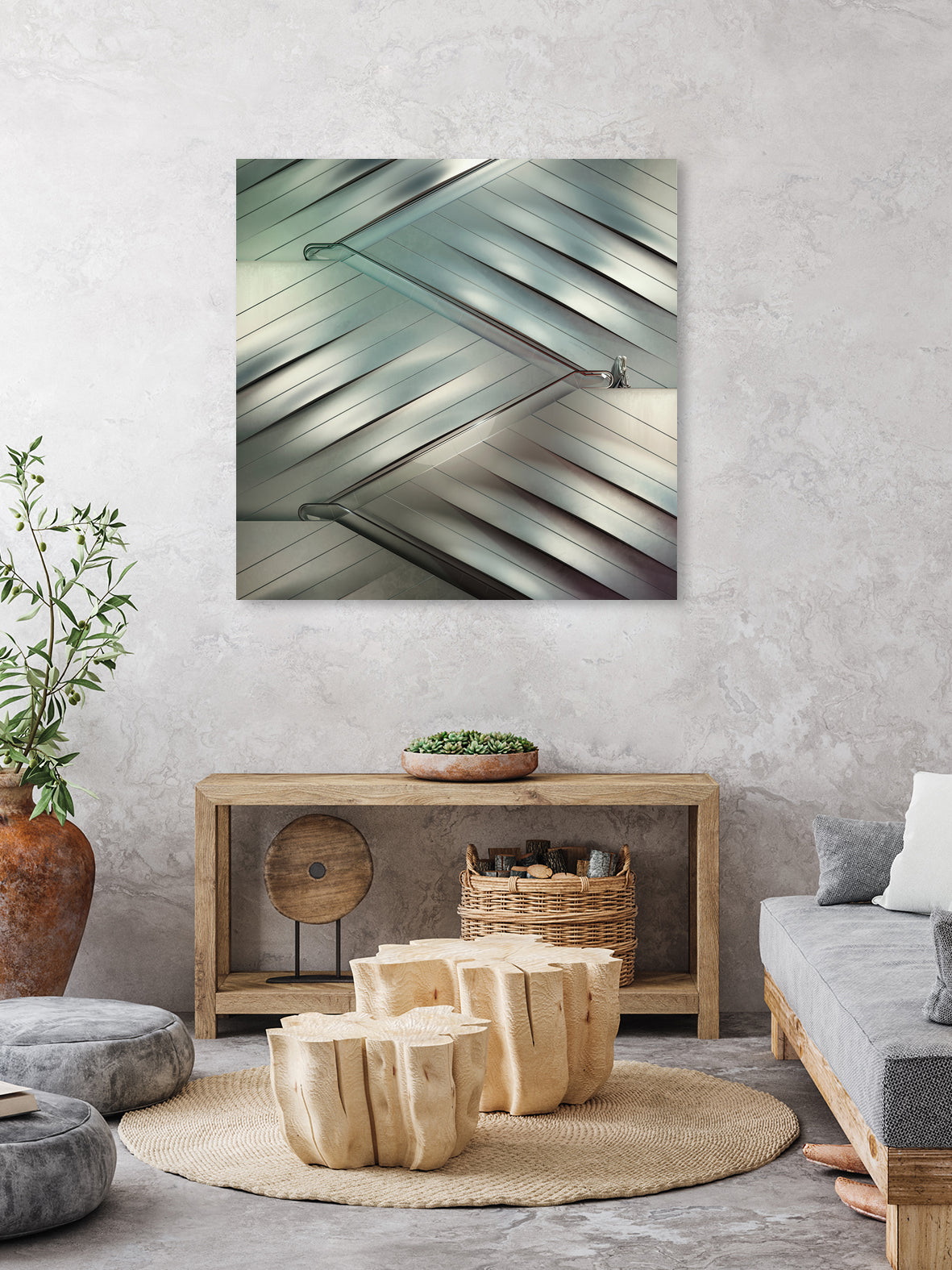 Absconditus divinitas by Michele Durazzi on GIANT ART - green 3d art