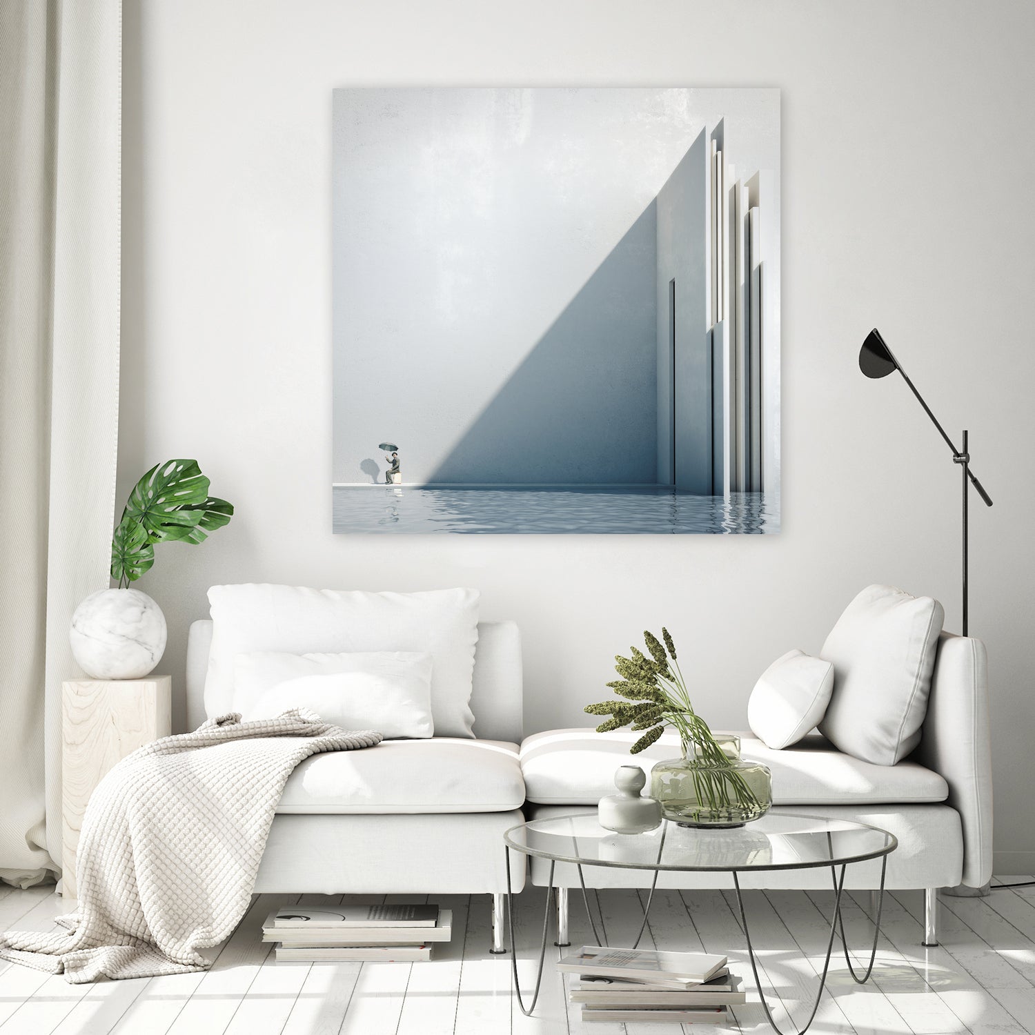 Perennial quest by Michele Durazzi on GIANT ART - white 3d art