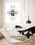 Bee Confident by Barbara Hollaus on GIANT ART - white digital drawing
