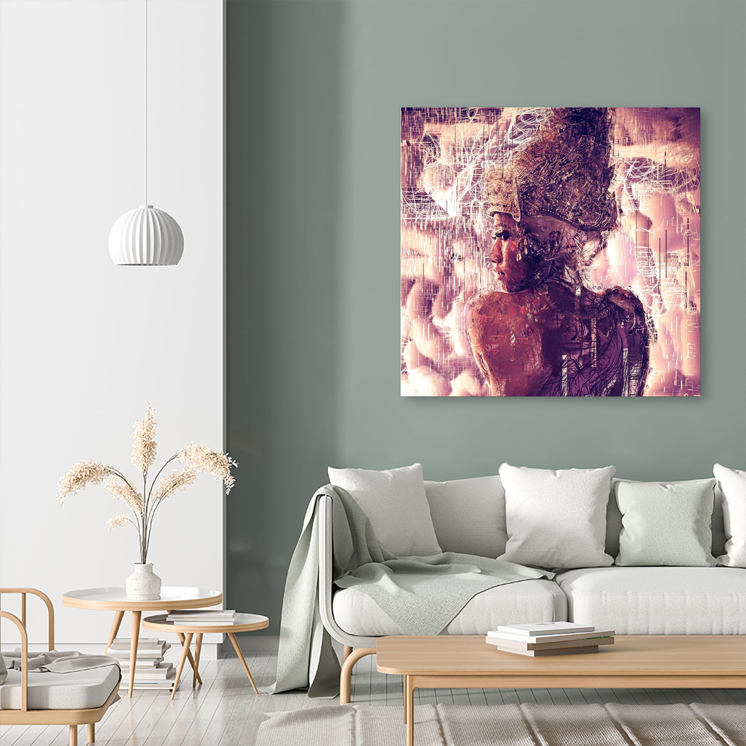 DANCING QUEEN by I nyoman Putra Ardhana on GIANT ART - orange digital painting